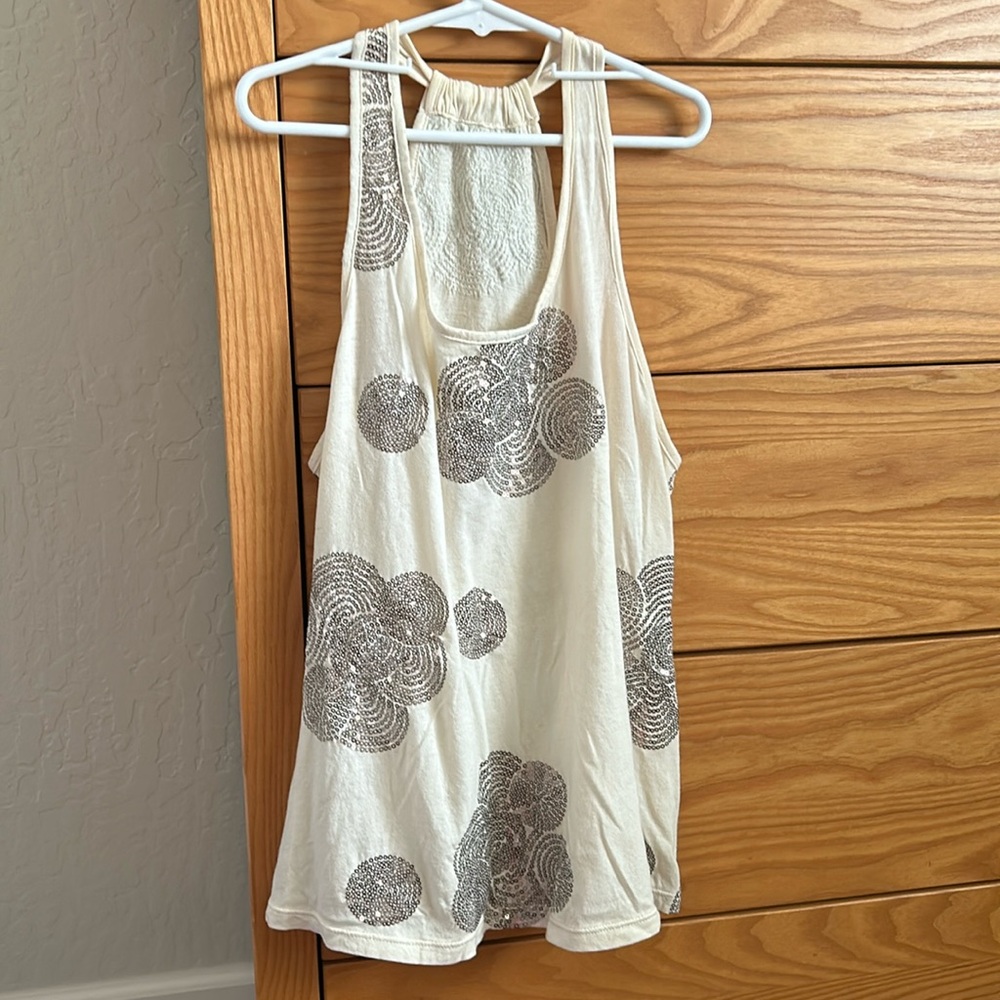 Cotton racerback top